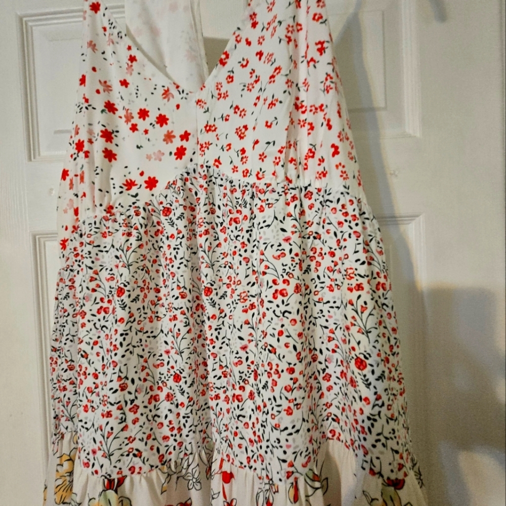 Desert Rose Floral Summer Dress